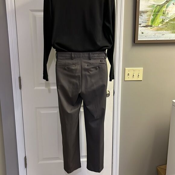 FootJoy Gray Button and Zip Golf Pants- W33/L/32 - Picture 4 of 8